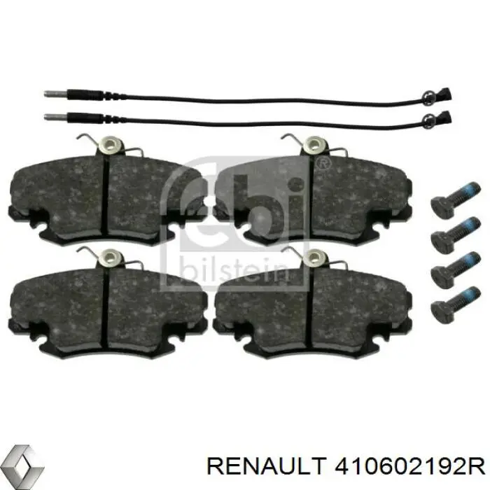 Comprar 410602192R Renault (RVI) Pastillas delanteras de freno