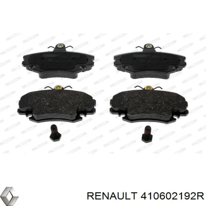 410602192R Renault (RVI) Pastillas delanteras