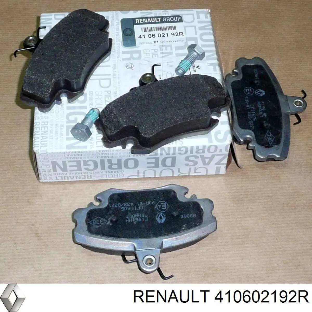 Pastillas de freno delanteras Renault (RVI) 410602192R