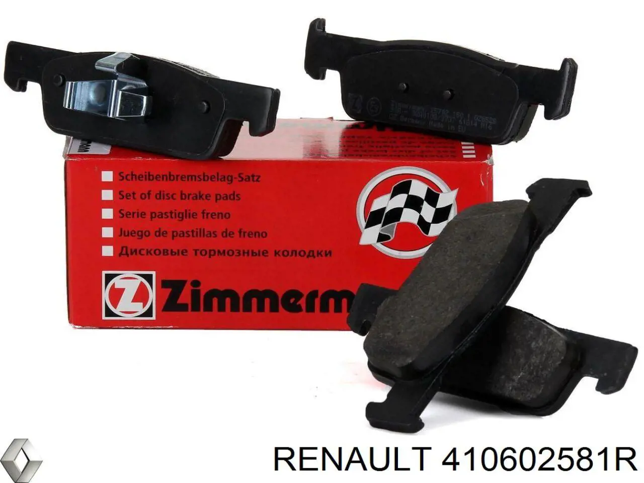 Comprar 410602581R Renault (RVI) Pastillas delanteras de freno