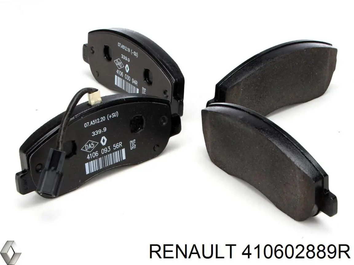 410602889R Renault (RVI) Pastillas delanteras