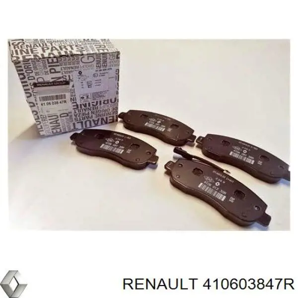 Pastillas freno delanteras Renault (RVI) 410603847R precio, desde 29,73 EUR