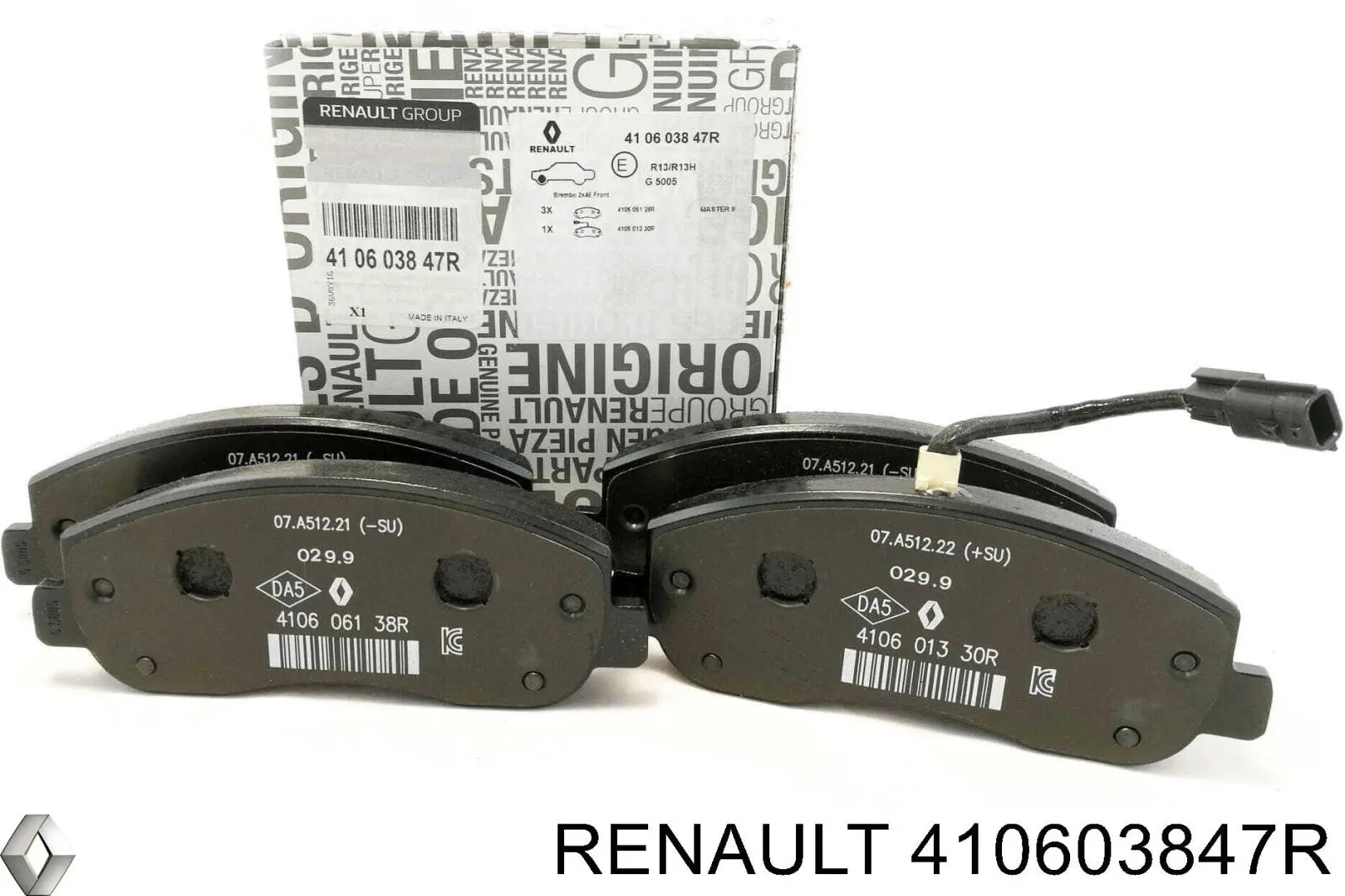 Comprar 410603847R Renault (RVI) Pastillas delanteras de freno