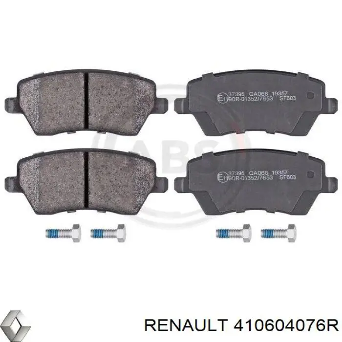 Pastillas de freno 410604076R Renault (RVI)