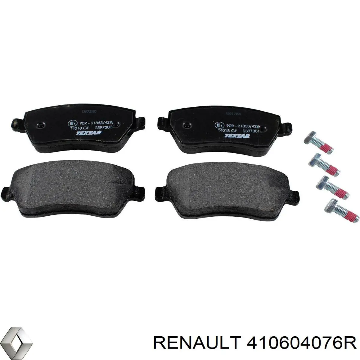 Pastillas freno delanteras Renault (RVI) 410604076R precio, desde 18,75 EUR