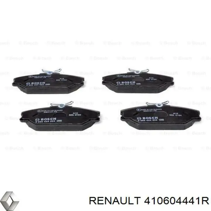 Pastillas de freno delanteras Renault Laguna 1 B56, 556