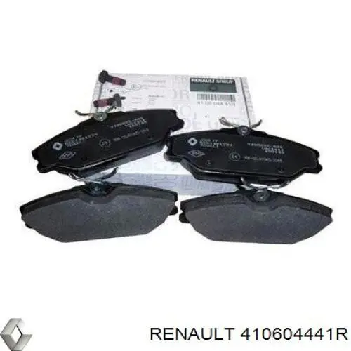 410604441R Renault (RVI) pastillas de freno delanteras