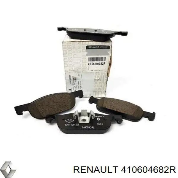 410604682R Renault (RVI) pastillas de freno delanteras