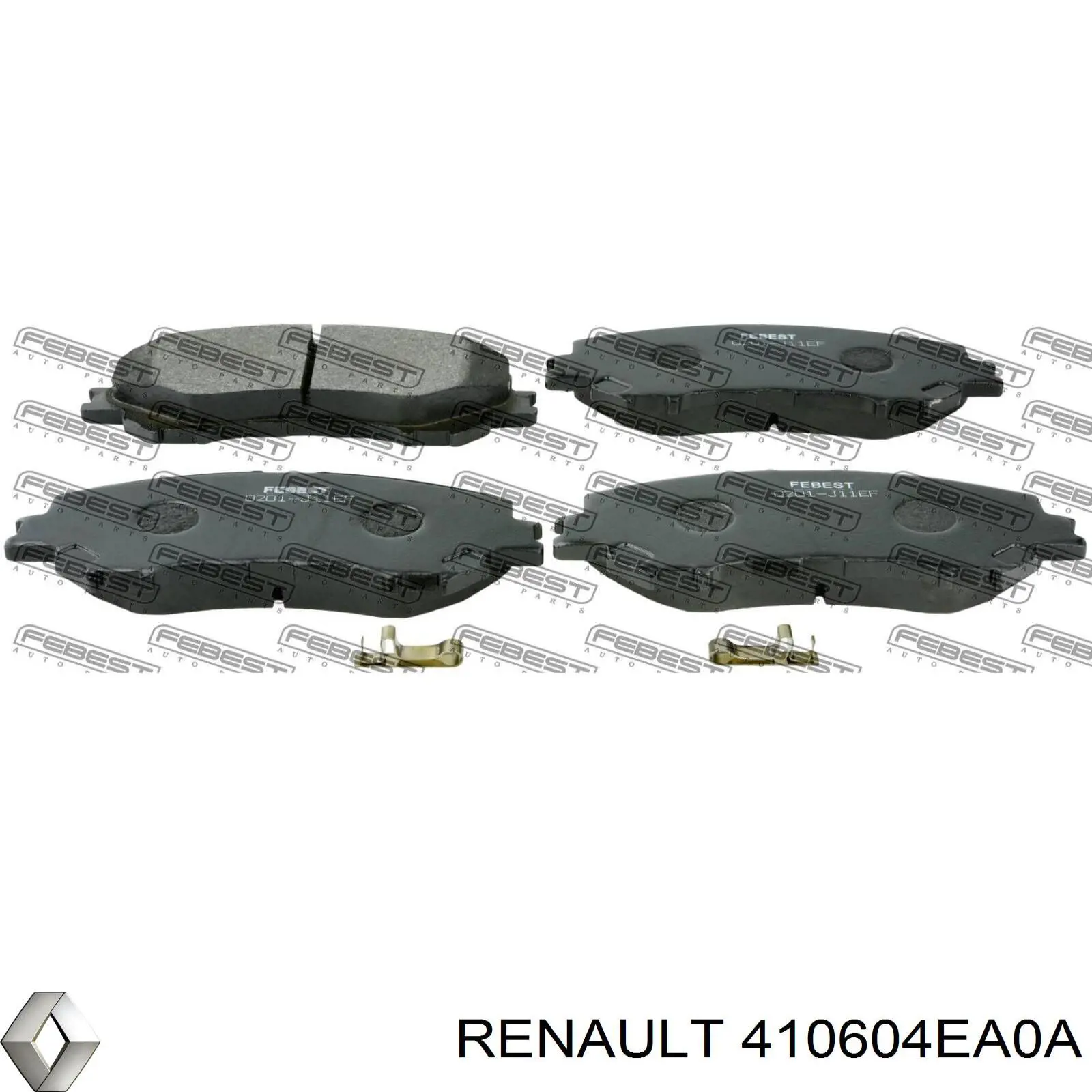 Pastillas de freno delanteras Nissan Qashqai 2 J11