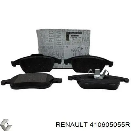 410605055R Renault (RVI) pastillas de freno delanteras