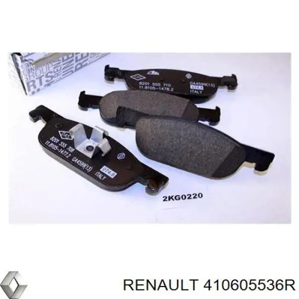 410605536R Renault (RVI) pastillas de freno delanteras