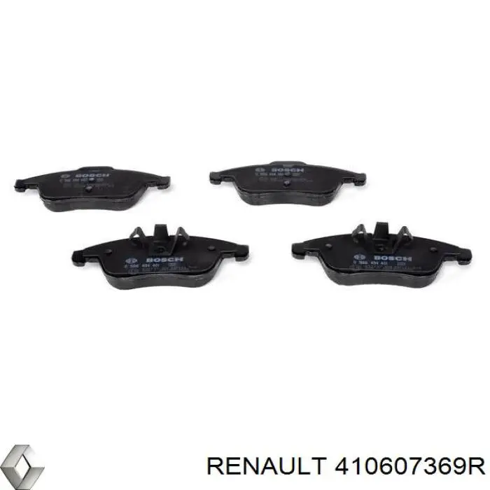 Pastillas freno delanteras Renault (RVI) 410607369R precio, desde 30,83 EUR