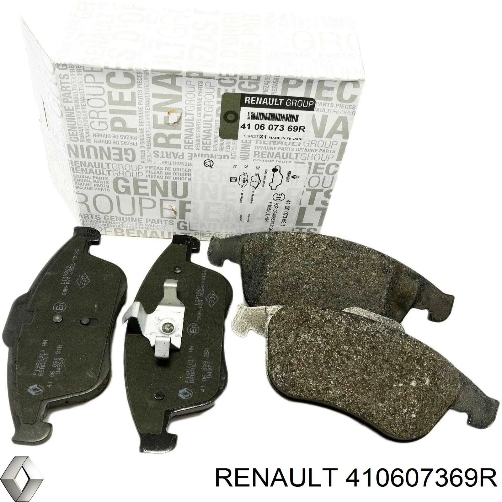 Pastillas de freno 410607369R Renault (RVI)