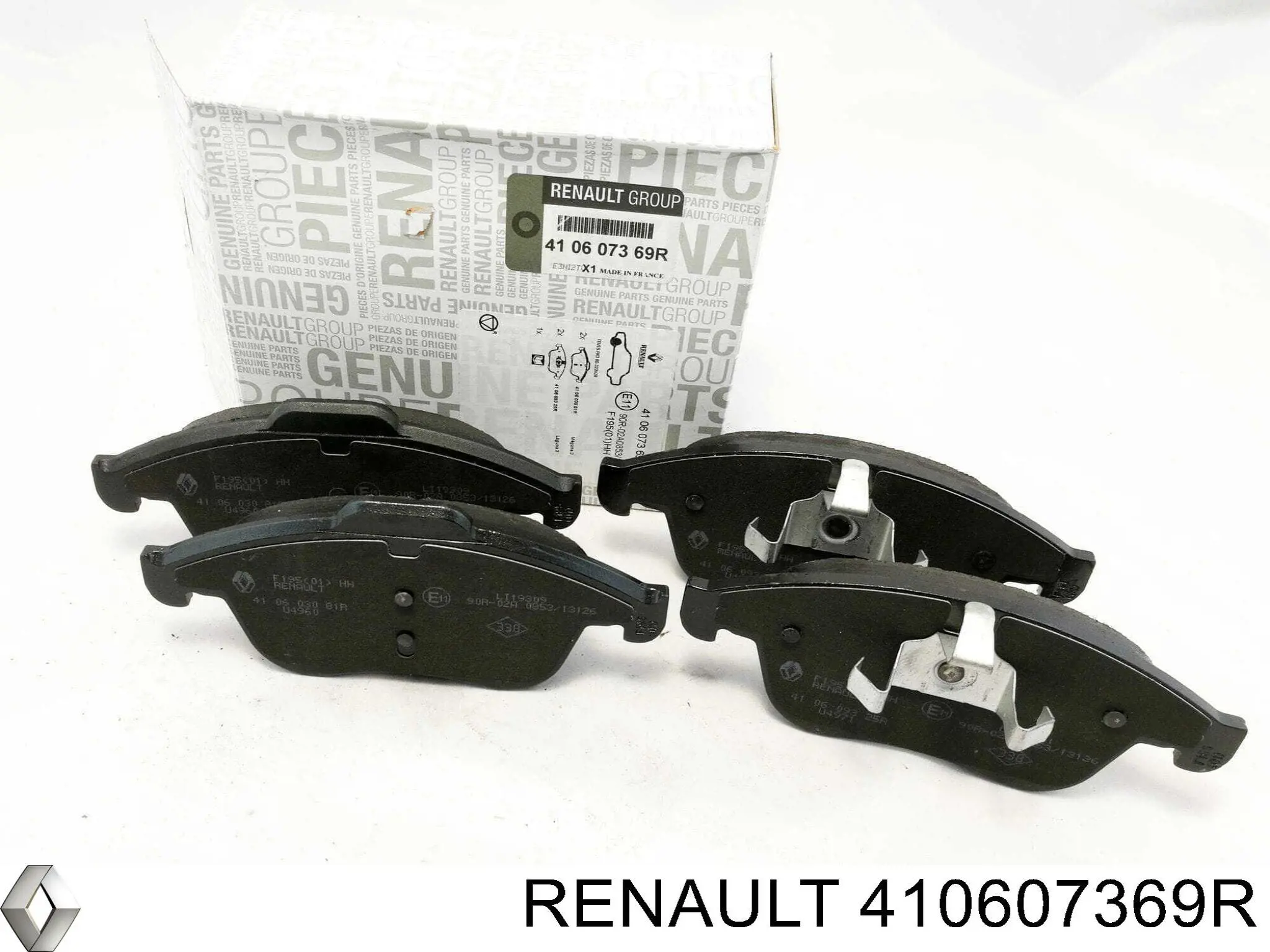 410607369R Renault (RVI) Pastillas delanteras