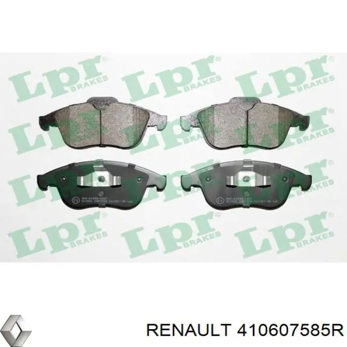 Pastillas freno delanteras Renault (RVI) 410607585R precio, desde 44,42 EUR