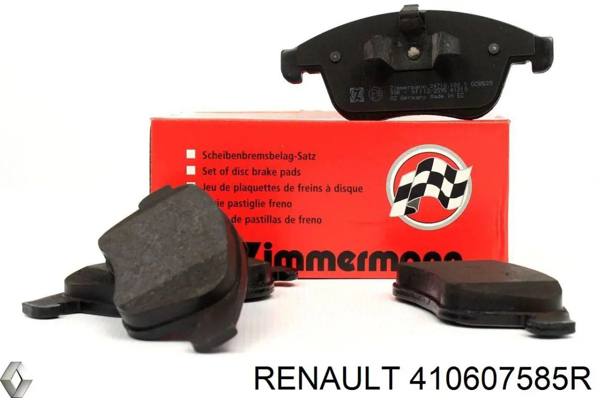 Comprar 410607585R Renault (RVI) Pastillas delanteras de freno