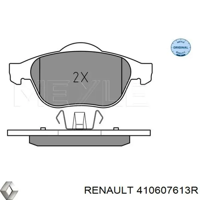 Comprar 410607613R Renault (RVI) Pastillas delanteras de freno