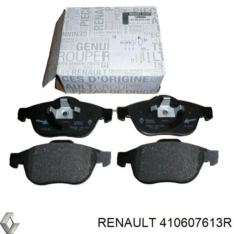 Pastillas de freno 410607613R Renault (RVI)