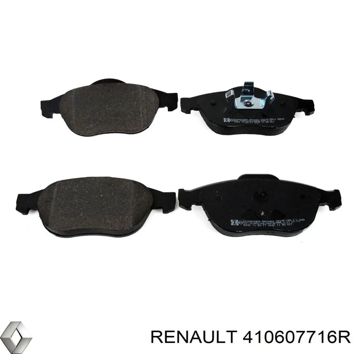 Pastillas de freno delanteras Renault Espace 4 JK0