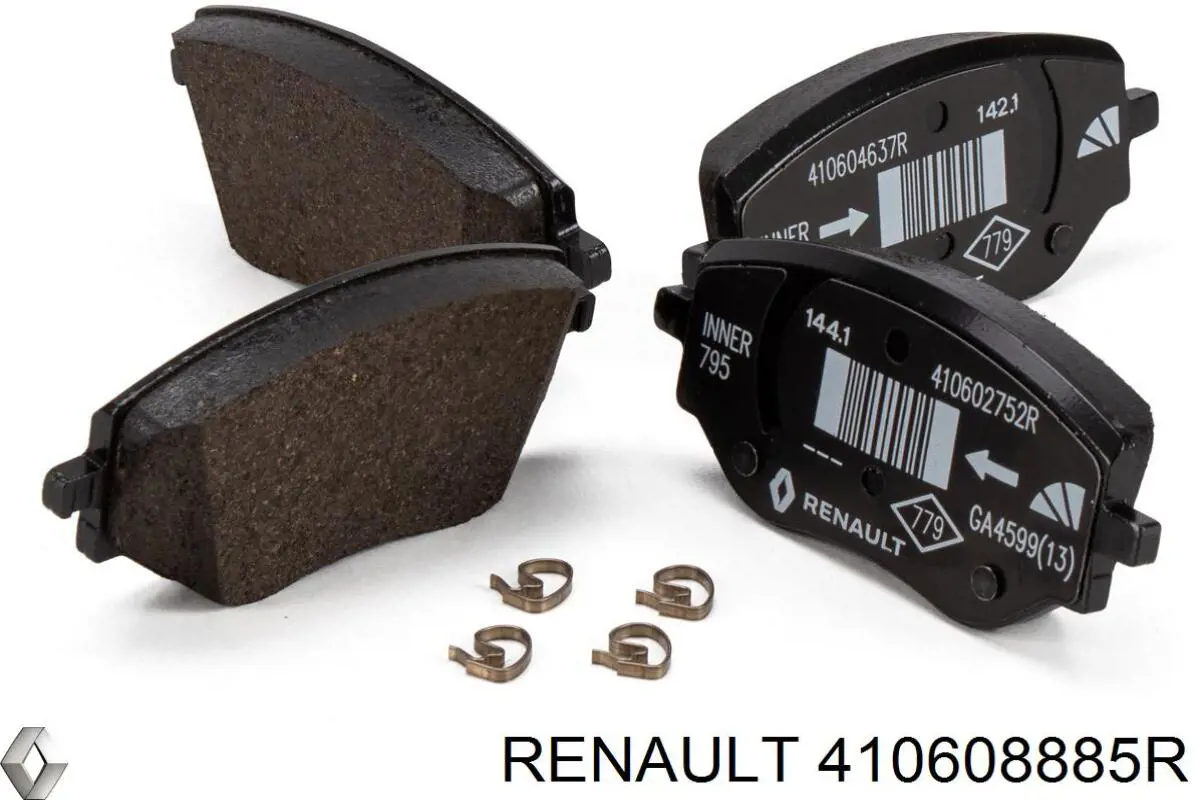 8550502470 Renault (RVI) pastillas de freno delanteras