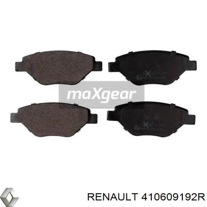 Pastillas freno delanteras Renault (RVI) 410609192R precio, desde 26,55 EUR
