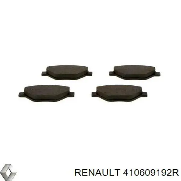 Comprar 410609192R Renault (RVI) Pastillas delanteras de freno