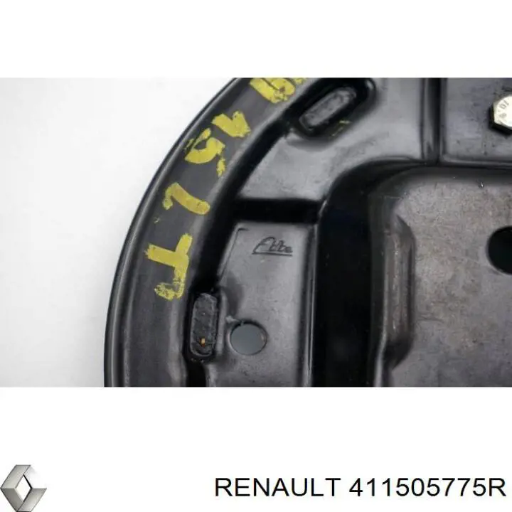 Protector del disco de freno delantero 411505775R Renault (RVI)