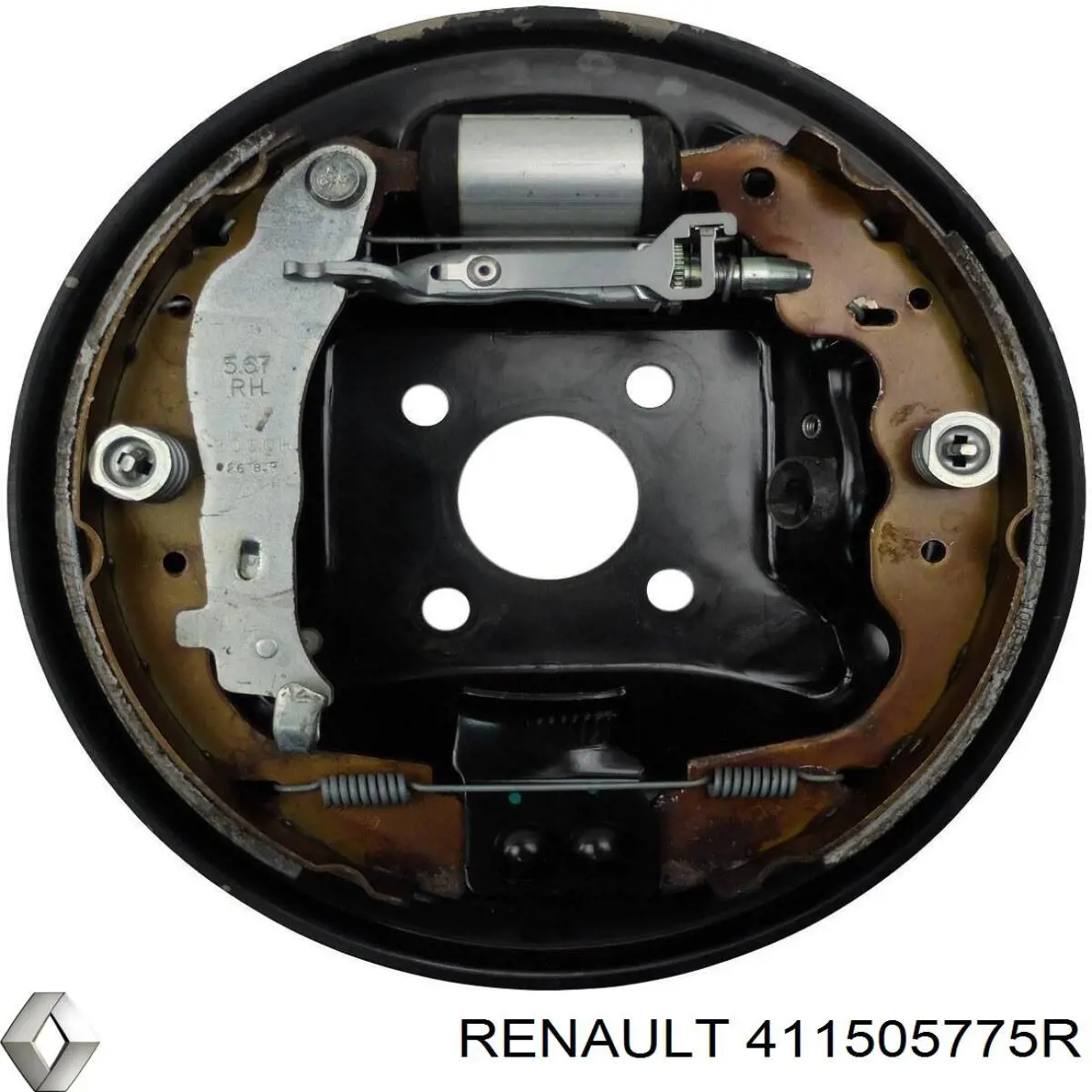 Protector del disco de freno delantero Renault (RVI) 411505775R precio, desde  