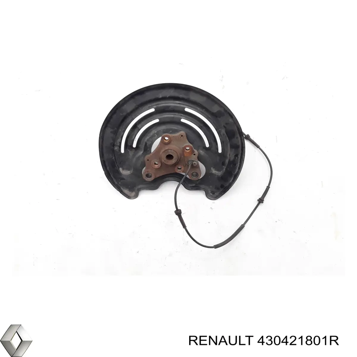 430421801R Renault (RVI) muñón del eje, suspensión de rueda, trasero derecho