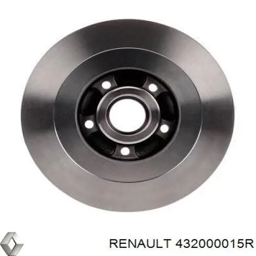 Disco de freno trasero Renault (RVI) 432000015R precio, desde 95,71 EUR
