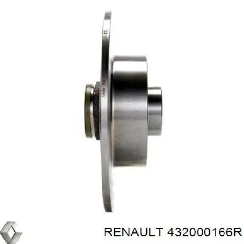 Disco de freno trasero Renault (RVI) 432000166R precio, desde 110,02 EUR