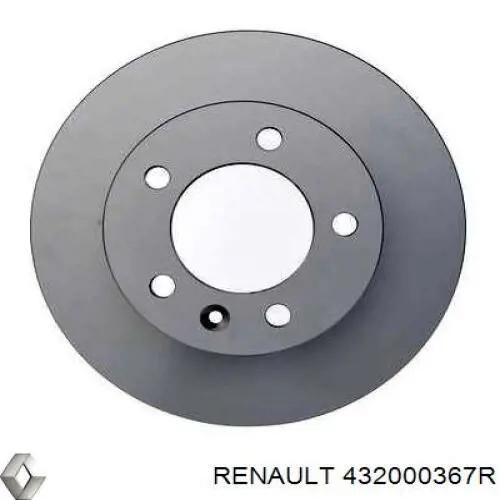 432000367R Renault (RVI) Freno de disco trasero