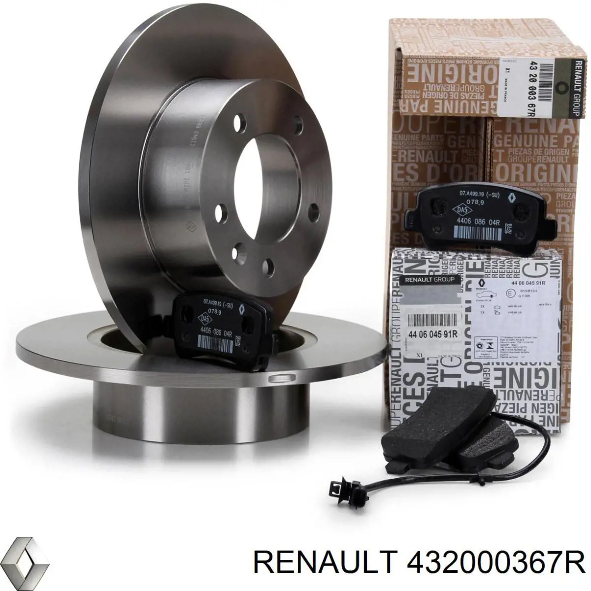 Comprar 432000367R Renault (RVI) Disco de freno trasero