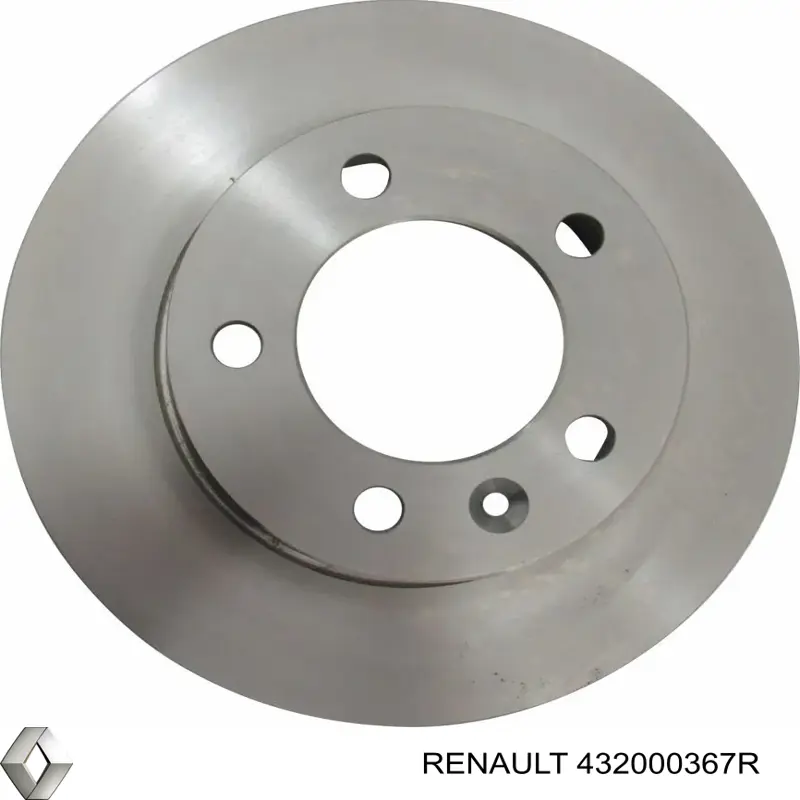Disco de freno trasero 432000367R Renault (RVI)