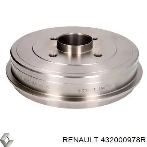 Tambor de freno trasero Renault (RVI) 432000978R precio, desde 86,08 EUR
