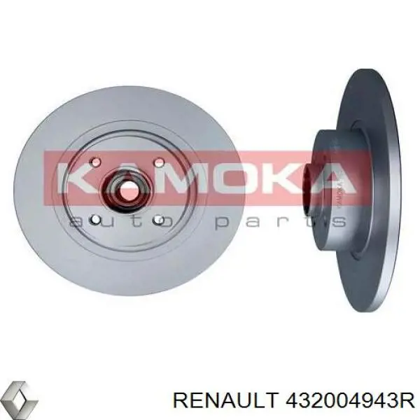 Comprar 432004943R Renault (RVI) Disco de freno trasero