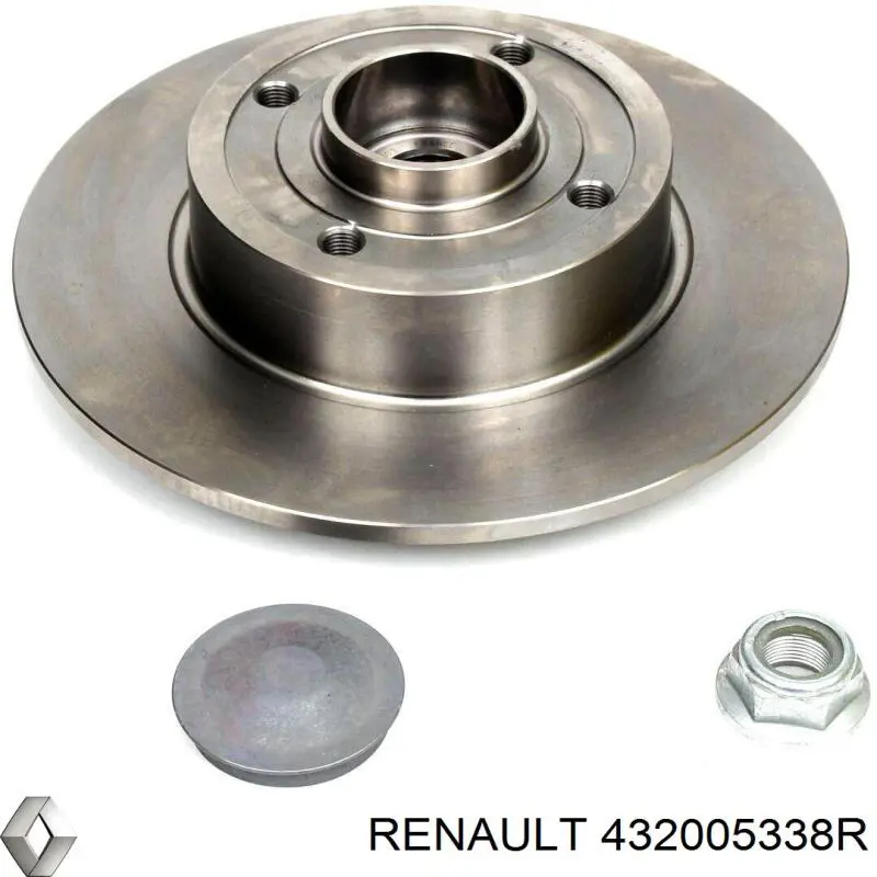 Disco de freno trasero Alfa Romeo 33 905