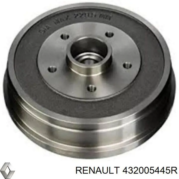 432005445R Renault (RVI) freno de tambor trasero