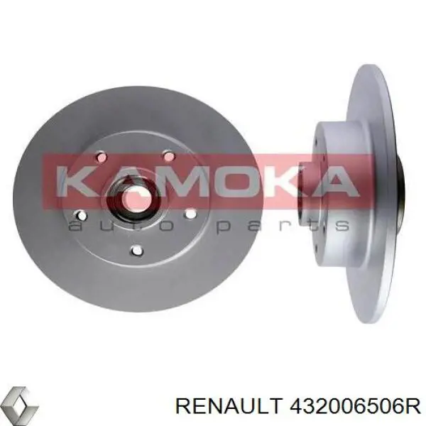 Comprar 432006506R Renault (RVI) Disco de freno trasero