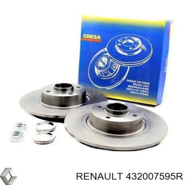 Comprar 432007595R Renault (RVI) Disco de freno trasero