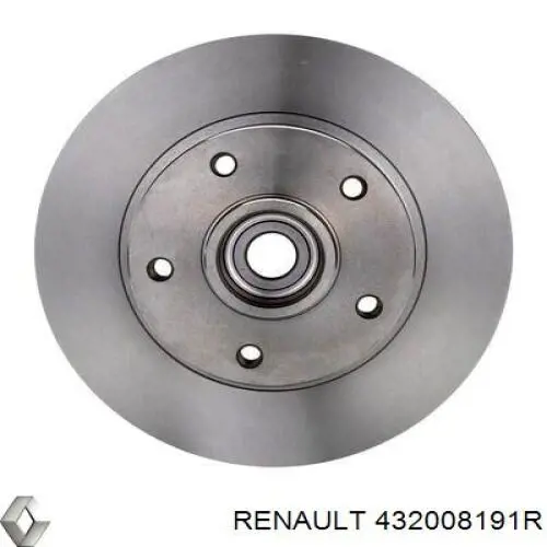 432008191R Renault (RVI) disco de freno trasero