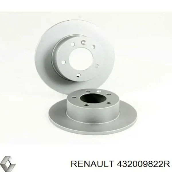 Disco de freno trasero 432009822R Renault (RVI)