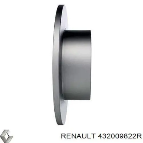 Comprar 432009822R Renault (RVI) Disco de freno trasero