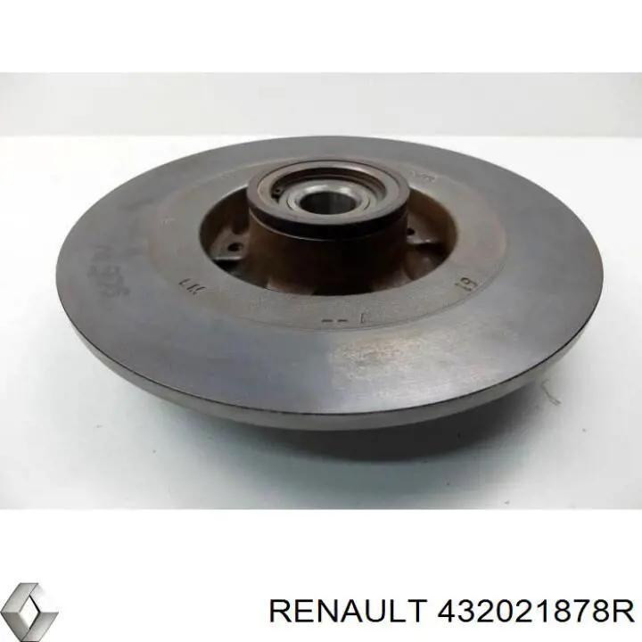 432029176R Renault (RVI) disco de freno trasero