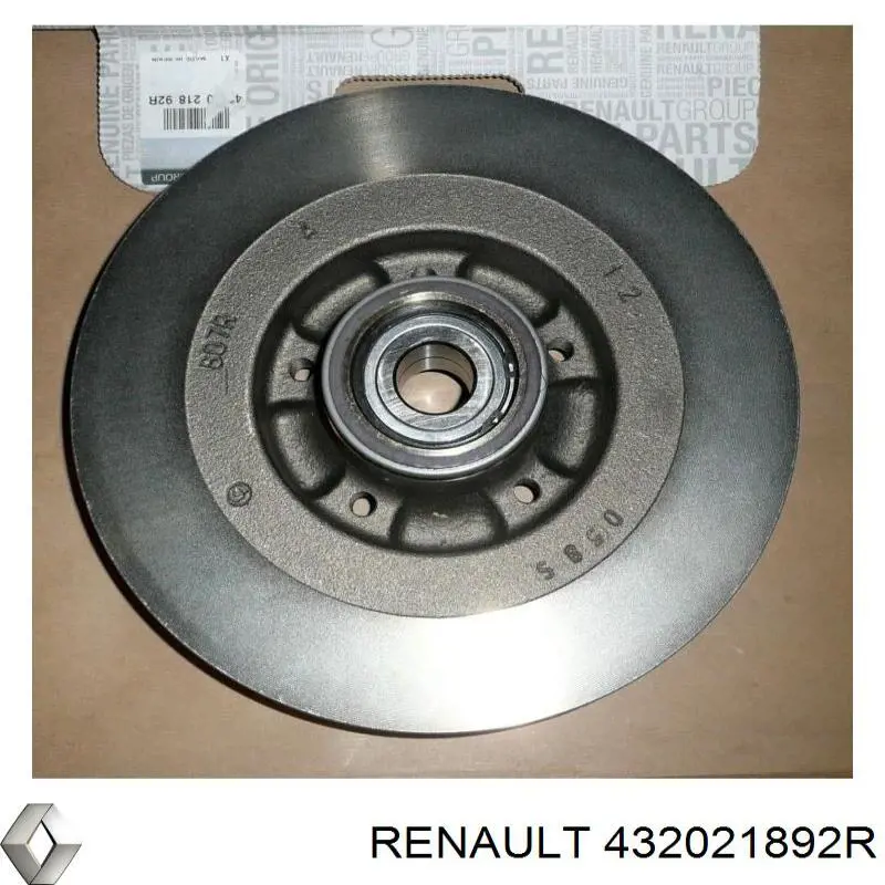 Comprar 432021892R Renault (RVI) Disco de freno trasero