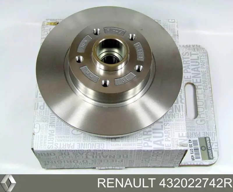 Comprar 432022742R Renault (RVI) Disco de freno trasero