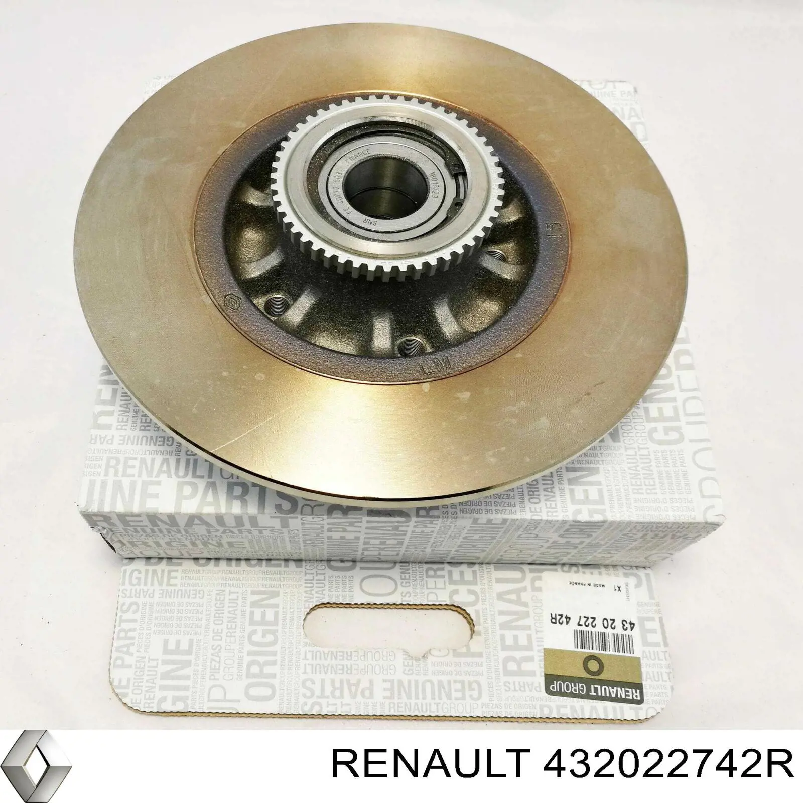 Disco de freno trasero Renault (RVI) 432022742R precio, desde 110,56 EUR