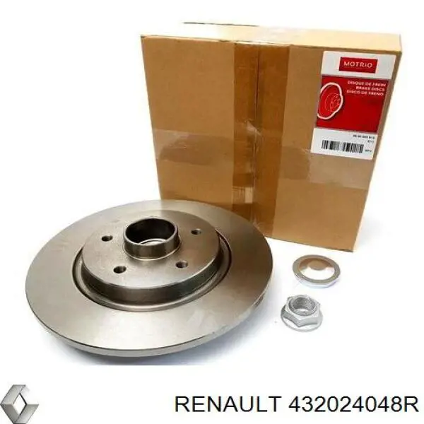 Disco de freno trasero 432024048R Renault (RVI)