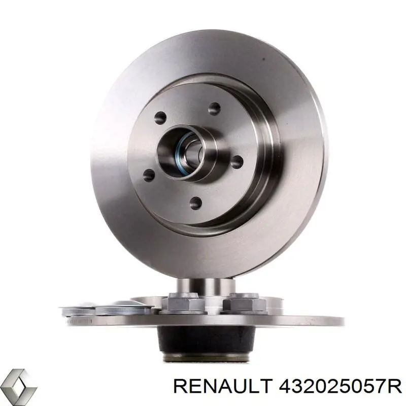 Comprar 432025057R Renault (RVI) Disco de freno trasero
