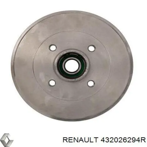 Tambor de freno trasero Renault (RVI) 432026294R precio, desde 66,95 EUR
